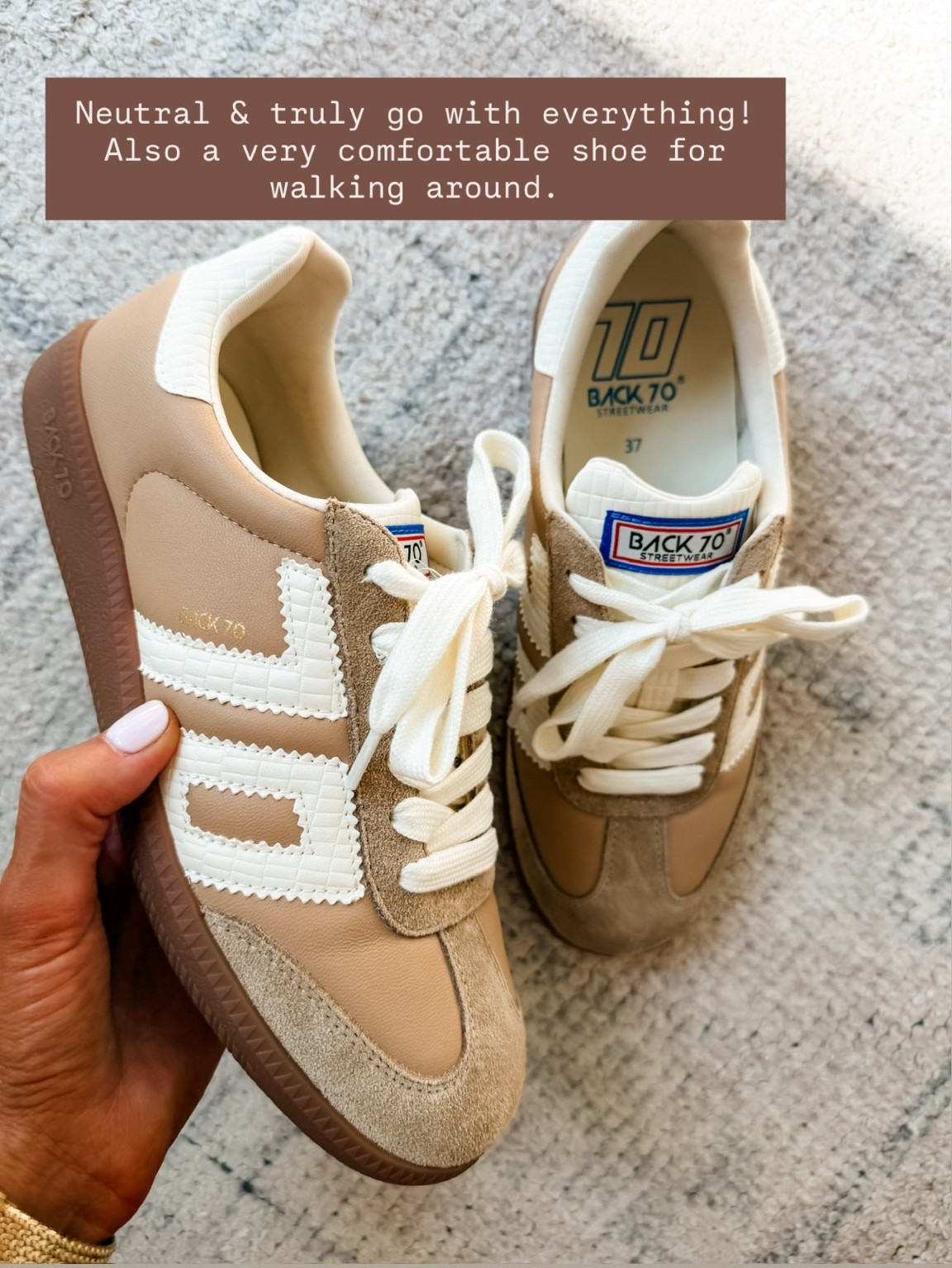 I have been loving these sneakers! They are so comfortable and the neutral color goes with everything! So good for everyday wear. Loverly Grey, women’s neutral sneakers, Shopbop

#LTKootd #LTKActive #LTKgrwm