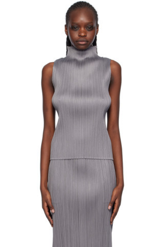 Gray Basics Top | SSENSE