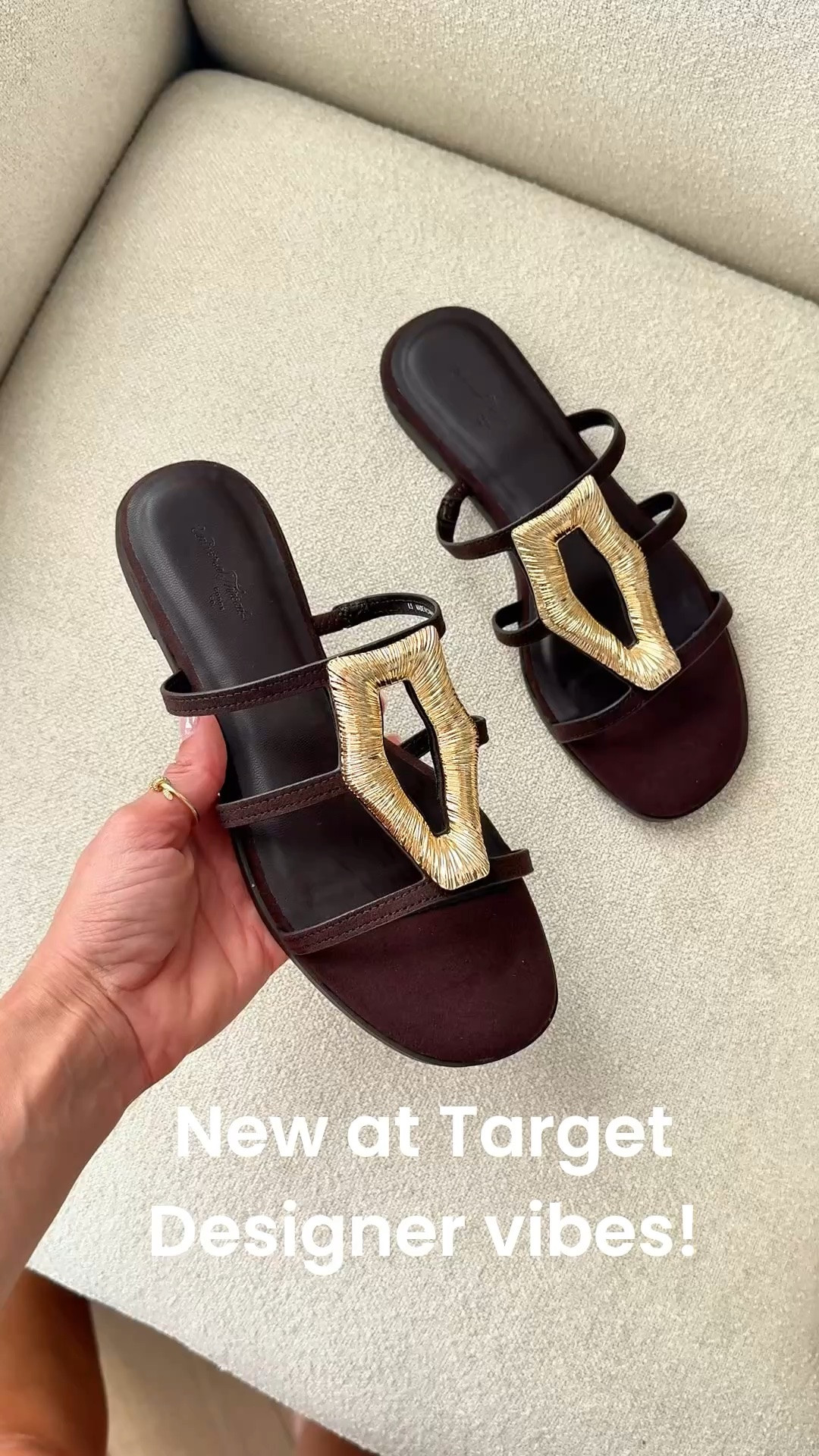 New at Target and look designed! TTS for me. Slide sandals. Summer shoes. Vacation shoes. Resort wear. Vacation outfits. Resort outfits.

#LTKootd #LTKTravel #LTKSwim