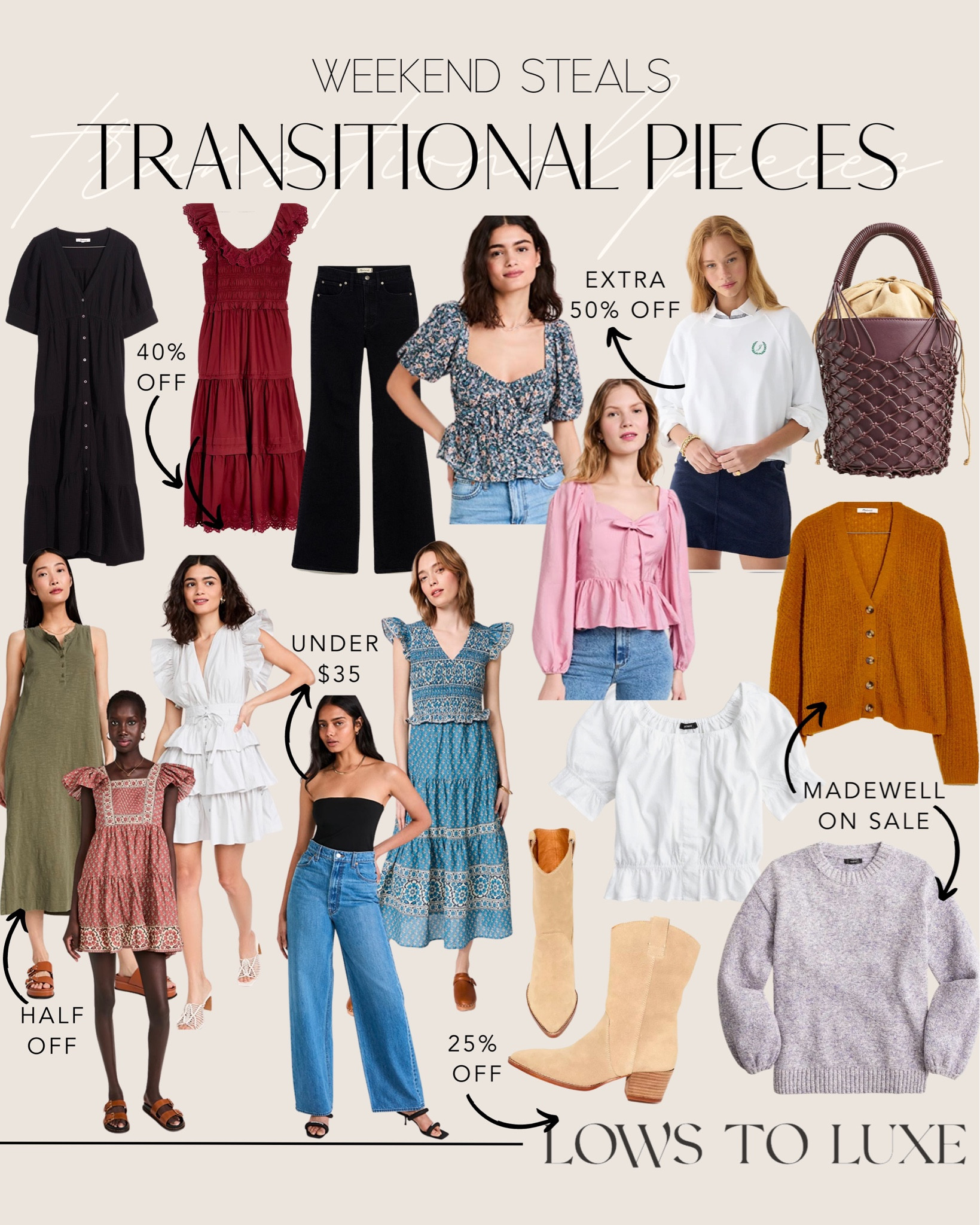 Madewell- jcrew- shopbop- sale- green dress- midi dress- z supply- tube top- flutter sleeve dress- mini dress- fall outfit inspo- fall outfit- outfit inspo- sale- sweater- boots- sweatshirt- black dress- purse- basket- handbag- fall- 

#LTKsalealert #LTKSeasonal #LTKstyletip