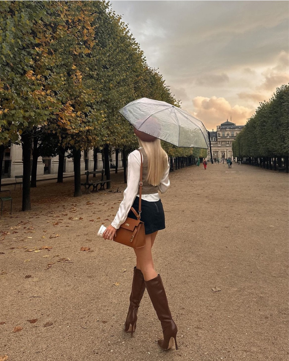 Fall in Paris 🍂🥐✨🤍☁️