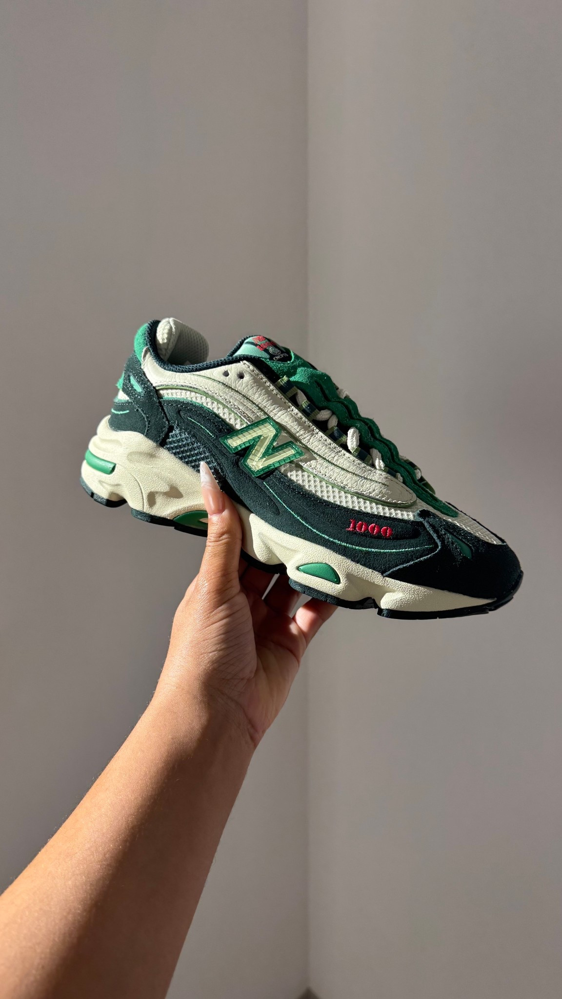 The Cncpts x New Balance 1000 ‘Mile’ was inspired by the discontinued $1000 bill, which nods to the rare 19th century bank note. I love the various shades of green and hot pink accents on these!

#LTKSeasonal #LTKShoeCrush #LTKStyleTip