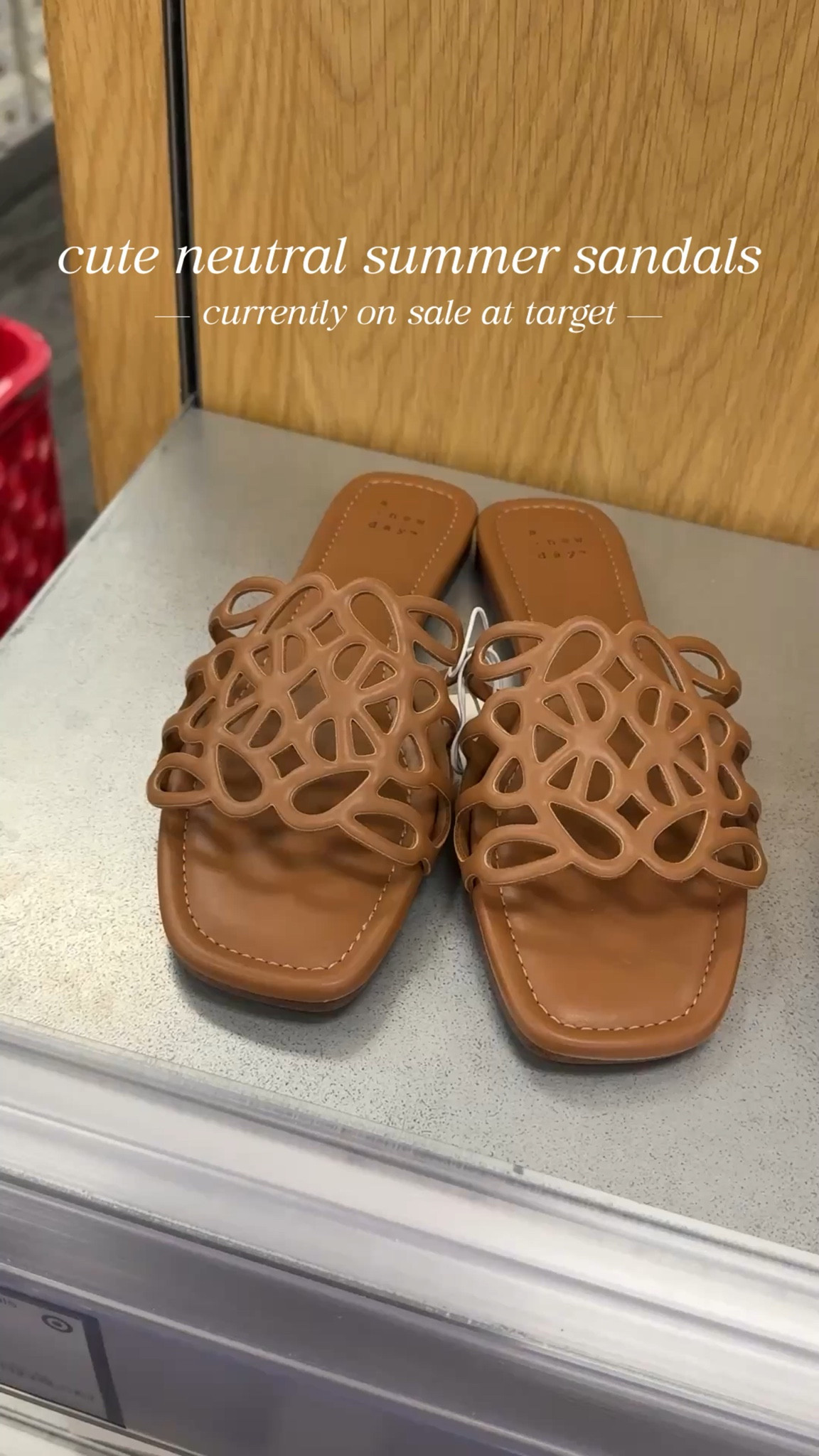 Neutral lattice summer sandals and they were on sale when I got them yesterday!

#LTKSeasonal #LTKSaleAlert #LTKOver40