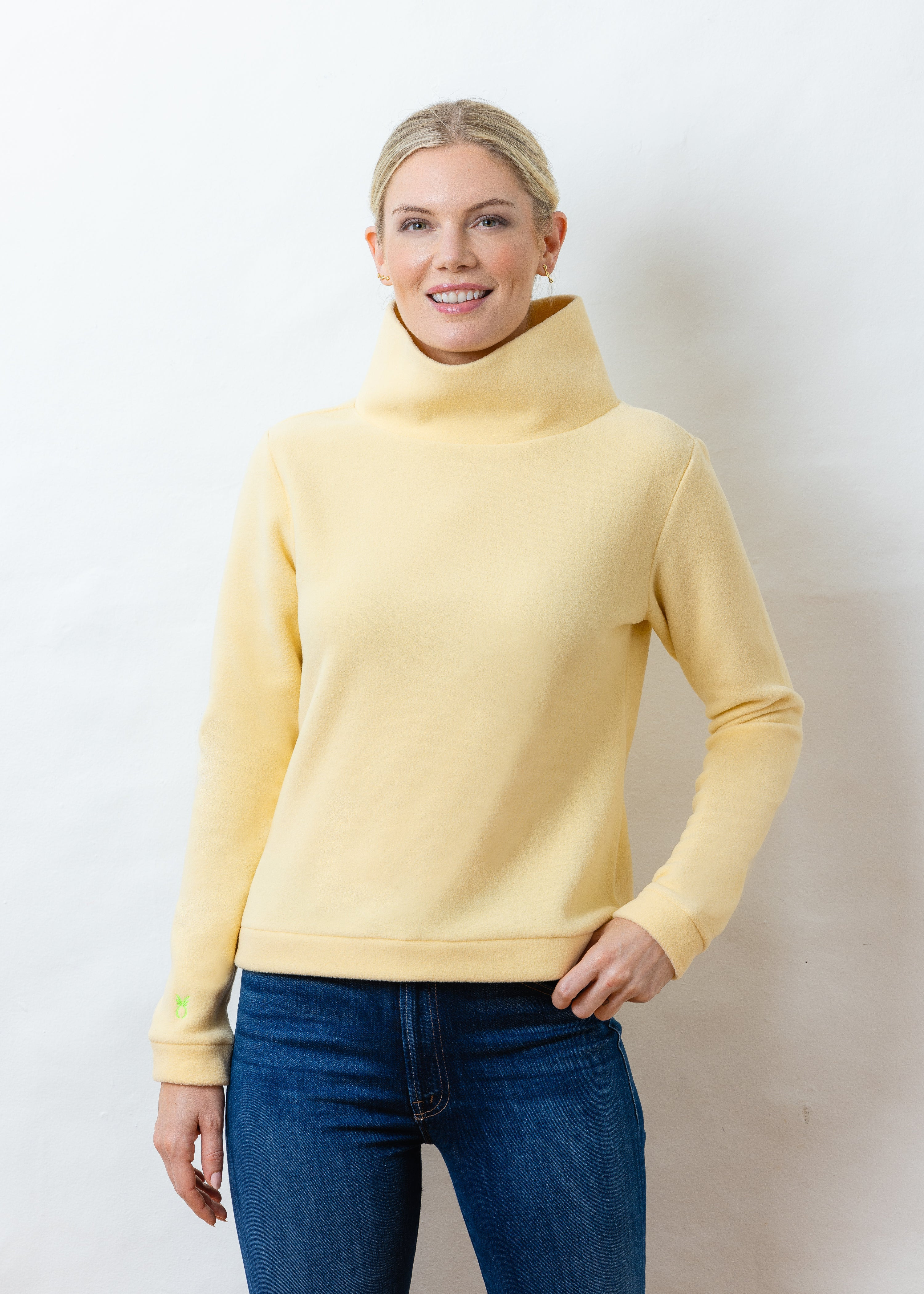 Park Slope Turtleneck (Buttercream) | Dudley Stephens
