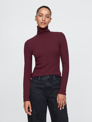 Modern Rib Turtleneck | Gap (US)