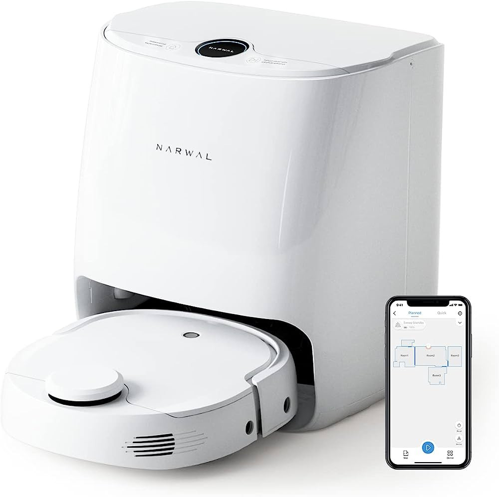 NARWAL T10 Mop Robot, 4-in-1 Robot Vacuum and Mop with Self Cleaning Station, Self Washing and Dr... | Amazon (US)