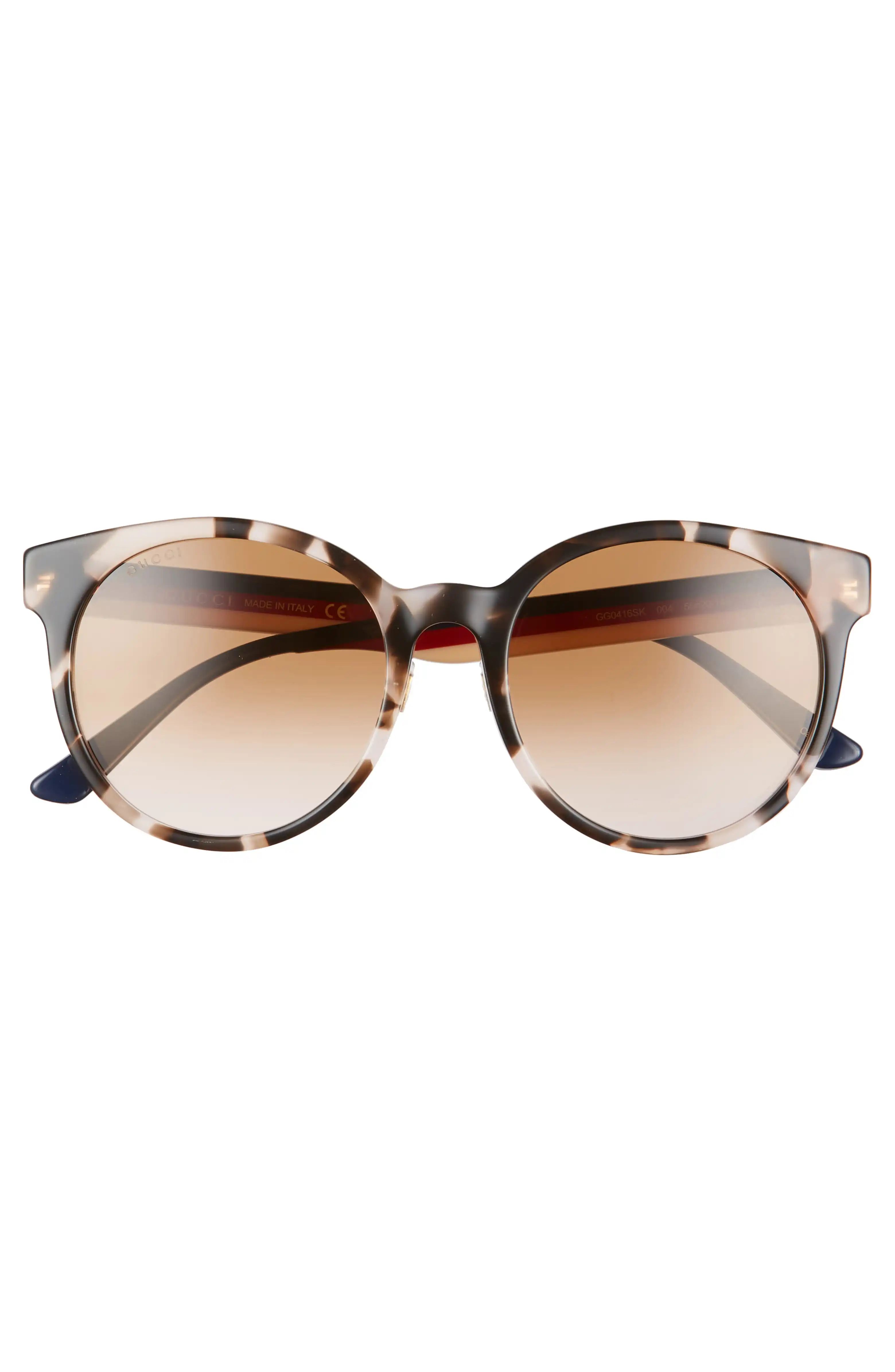 55mm Round Sunglasses | Nordstrom
