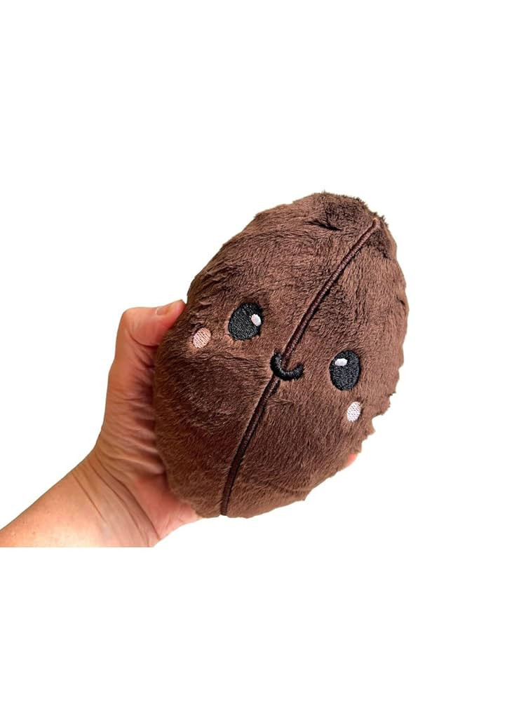 Coffee Bean Plush Toy Stuffed Coffee Bean Gift for Coffee Lover Gifts for Her Latte Mocha Espress... | Amazon (US)