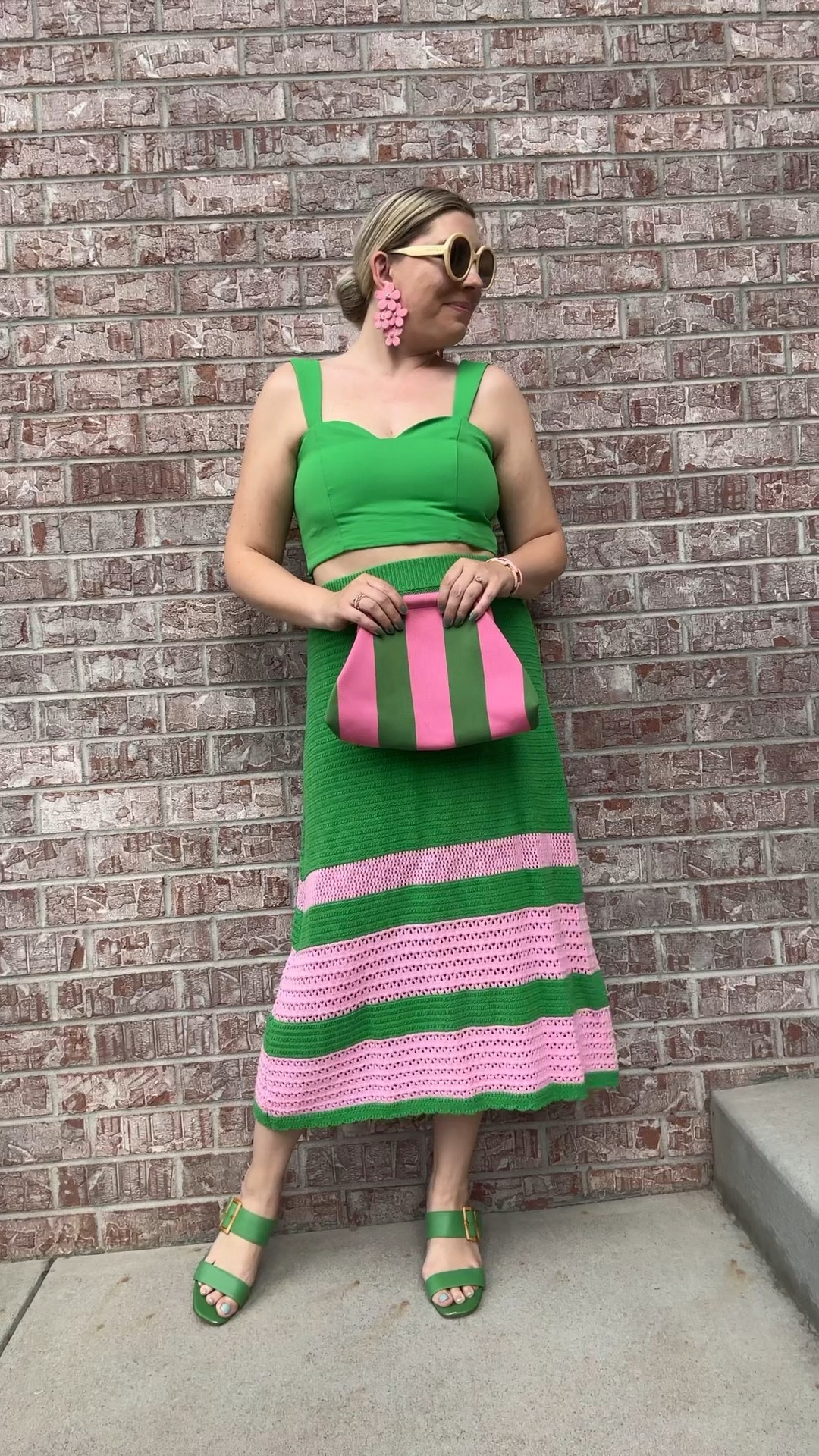 🩷 💚 
Linking some pink and green faves today. Also- this top is from Sachin & Babi and is amazing. Fits TTS and comes in new colors each season. 


#LTKSeasonal #LTKVideo #LTKItBag