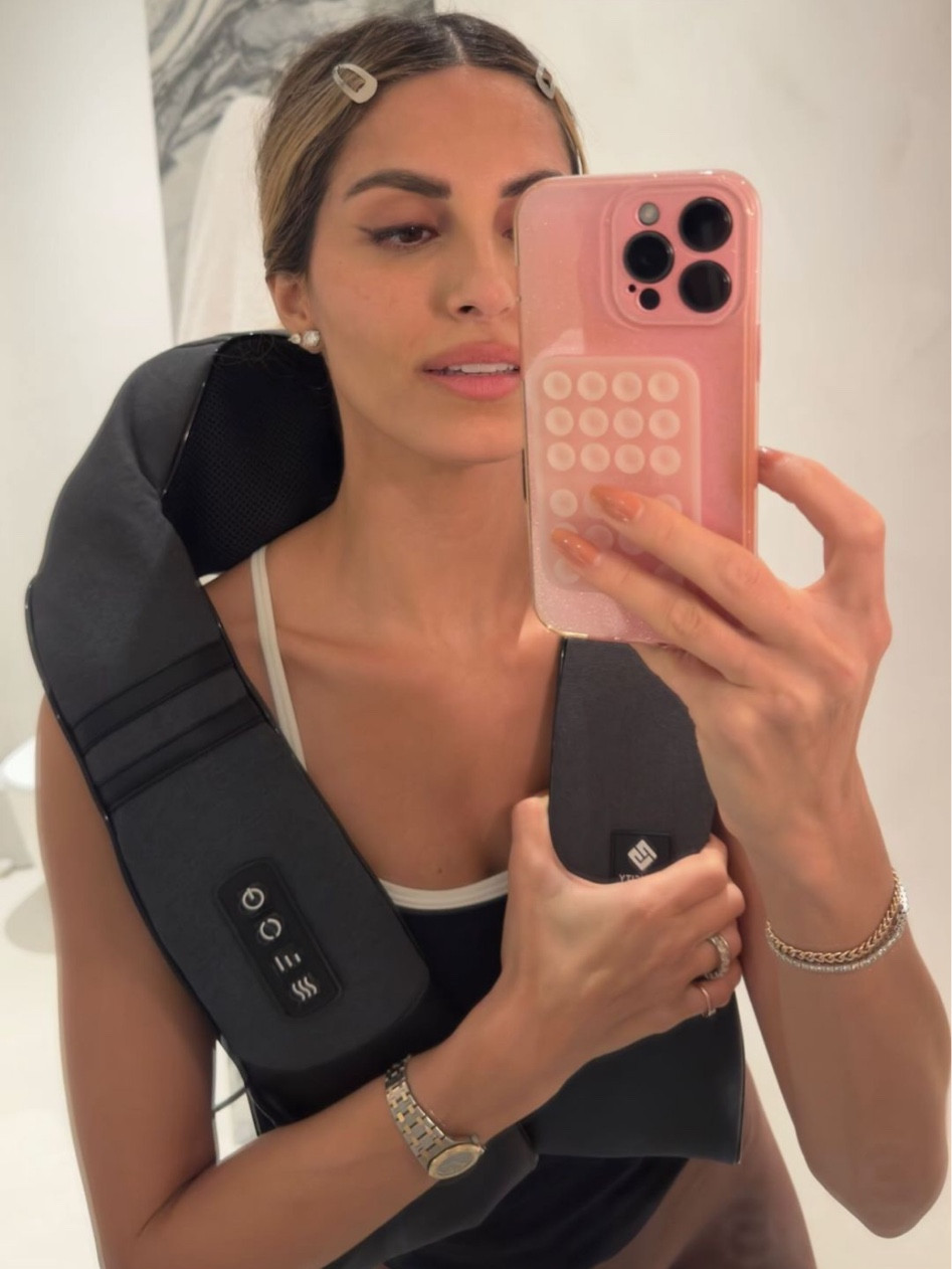 This neck massager from Amazon is amazing. If you workout a ton or constantly crave a massage, you need this! Has thousands of good reviews.