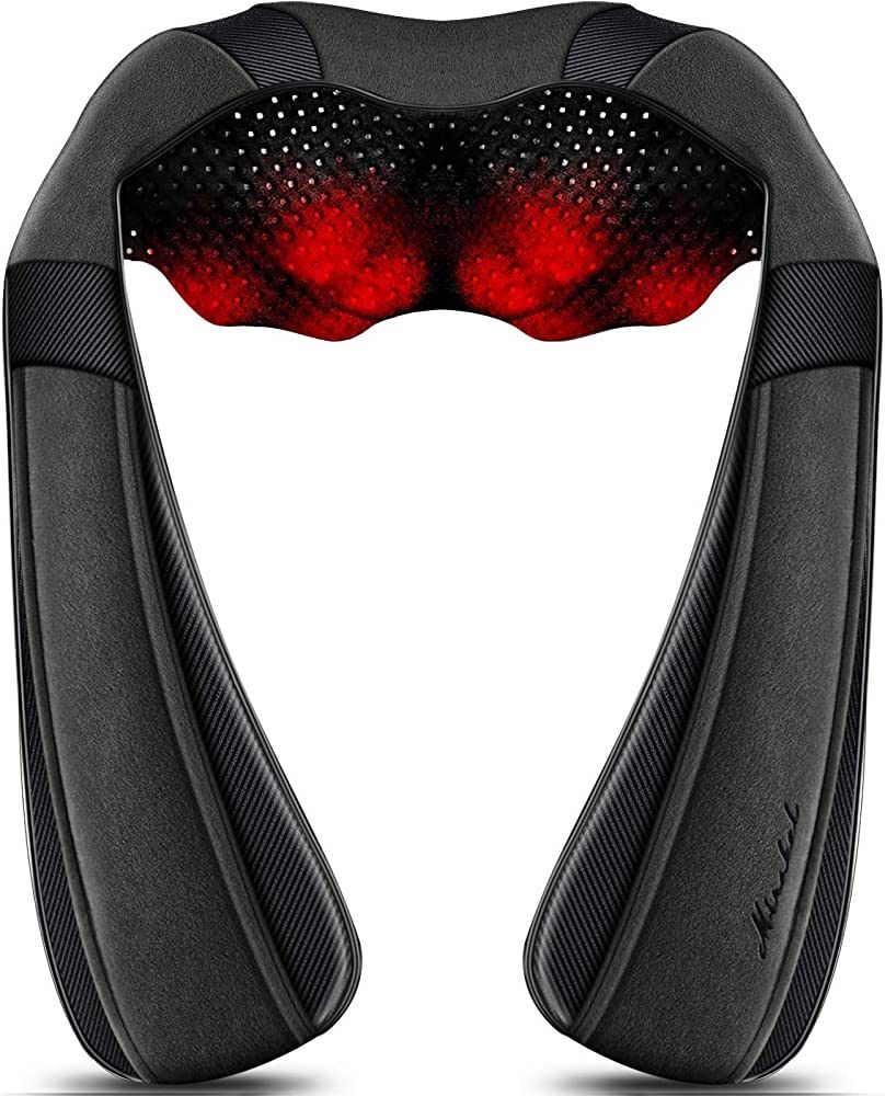 Mirakel Neck Massager, Back Massager with Heat, Electric Shoulder Massager, Shiatsu Back Neck Mas... | Amazon (US)