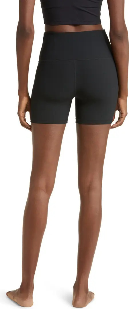Luxe Rib High Waist Bike Shorts | Nordstrom