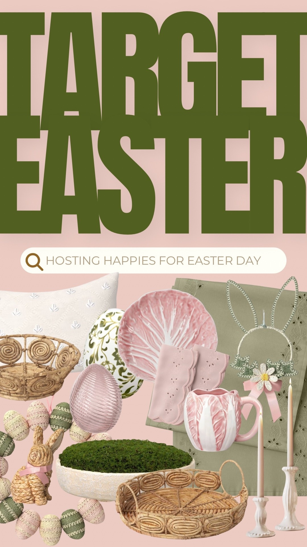 Easter finds at target for the perfect entertaining!! 

#LTKHome #LTKSeasonal