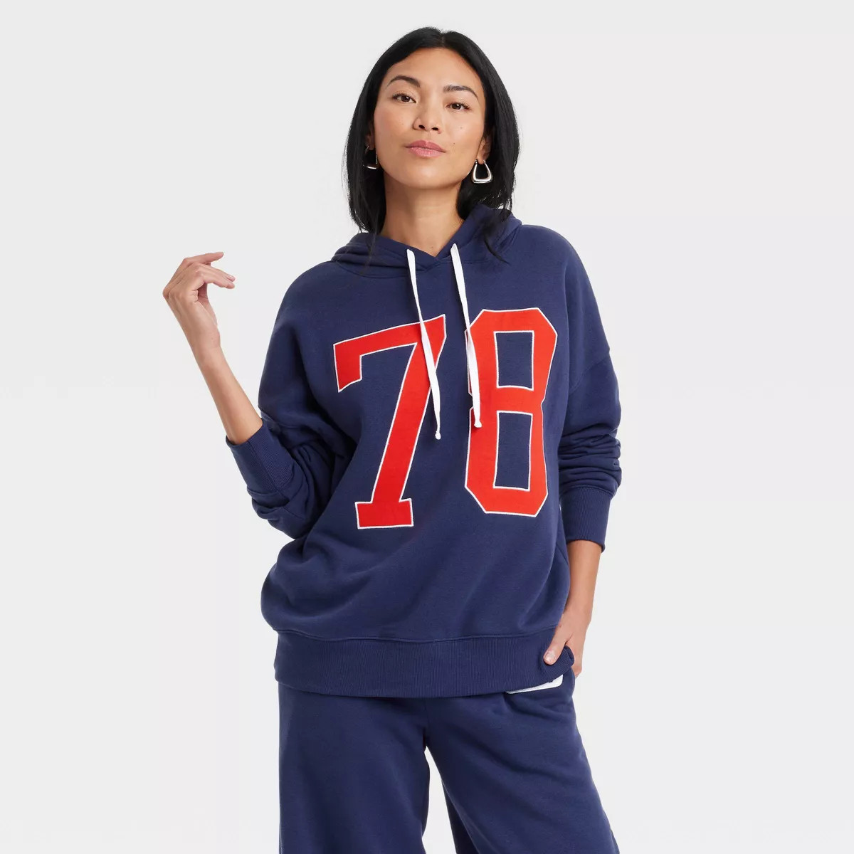 Women's 78 Graphic Sweatshirt - Blue | Target