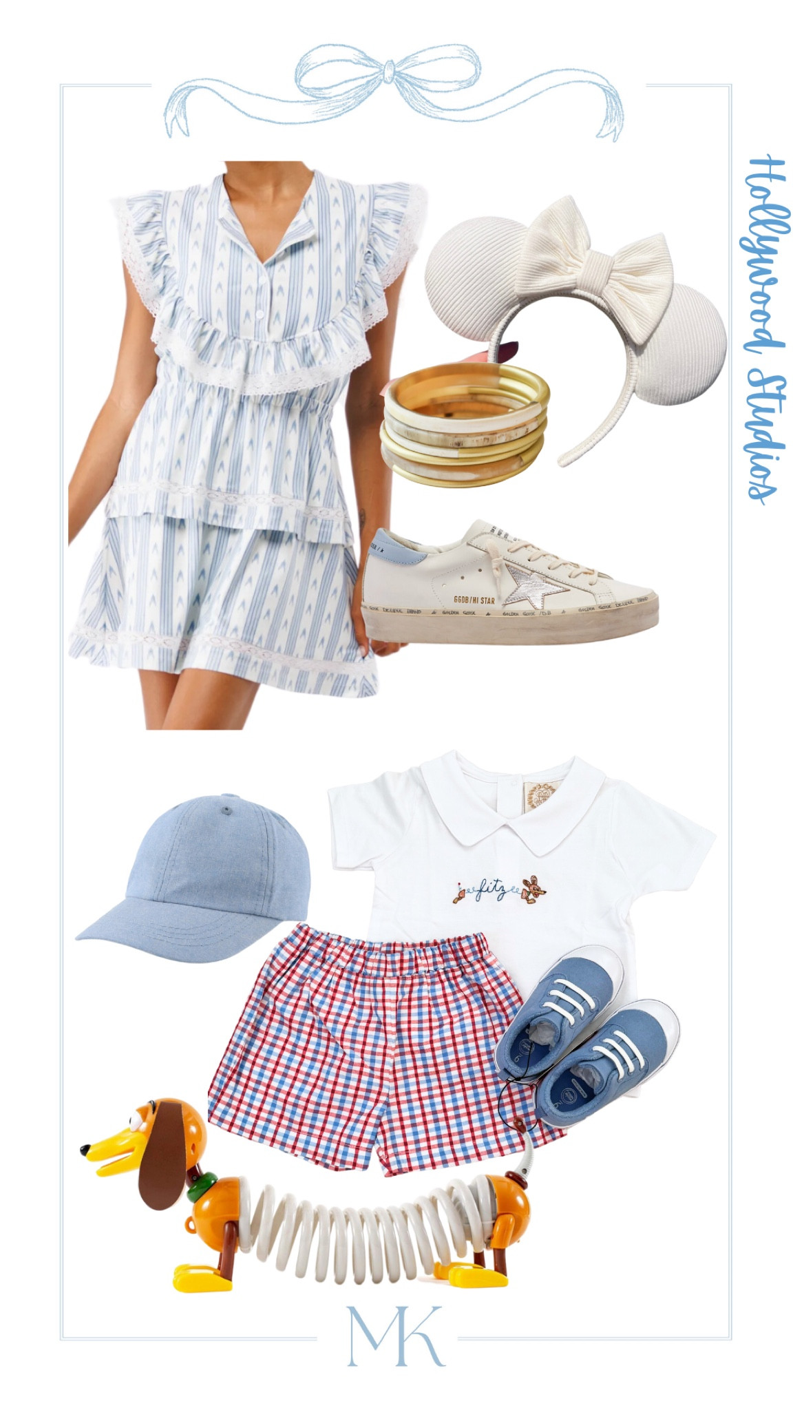 The cutest Hollywood Studios & Slinky Dog look! 

Use code MORGAN15 on smith and Quinn dress! 

Use code MORGAN15 on Sunshine Tienda Bracelet stack!

#LTKfamily #LTKtravel #LTKkids