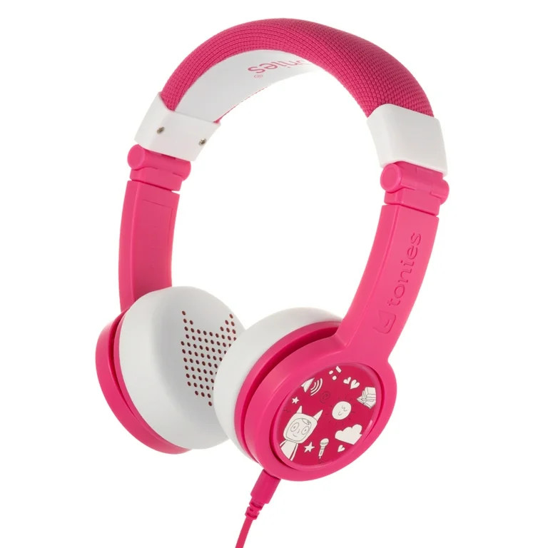 Tonies Foldable Wired Headphones for Kids - Pink | Walmart (US)
