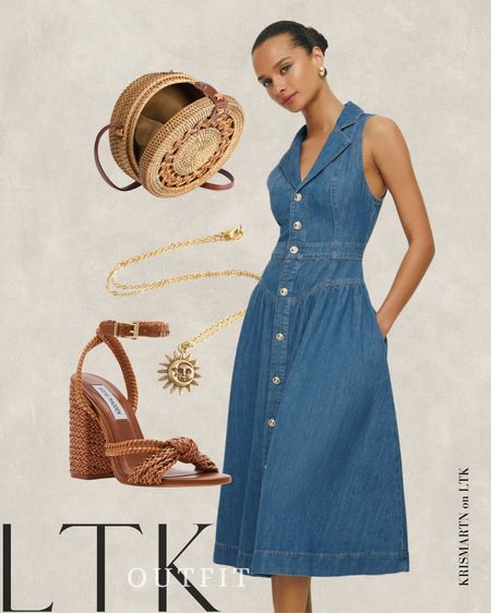 Spring / Summer denim dress outfitts

#LTKshoecrush #LTKfindsunder100 #LTKSeasonal