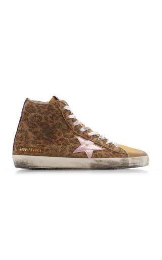 Francy Leopard-Print Suede Sneakers | Moda Operandi (Global)