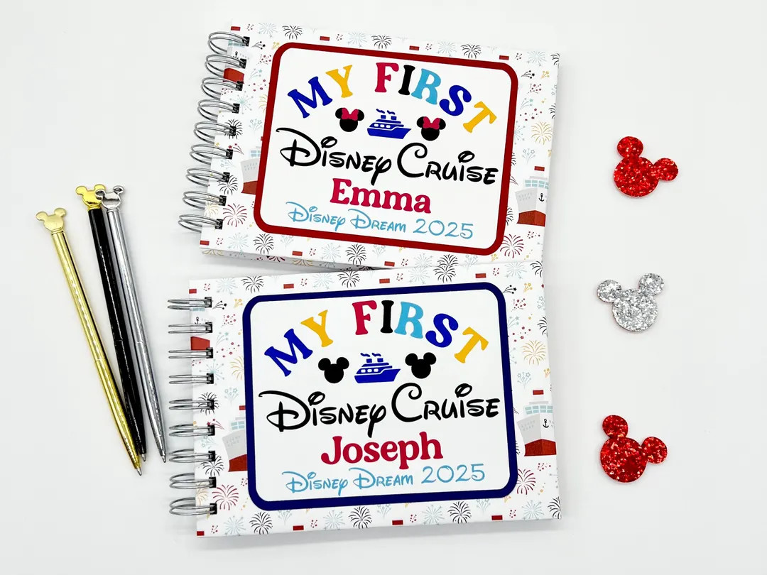 My First Disney Cruise Autograph Book, Personalized Character Signature and Photo Album | Etsy (US)