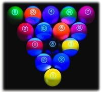 Listing - Premium Quality, EPCO Glo Regulation Billiard or Pool Set, with 5.75oz, 2.25" diam Ball... | Amazon (US)