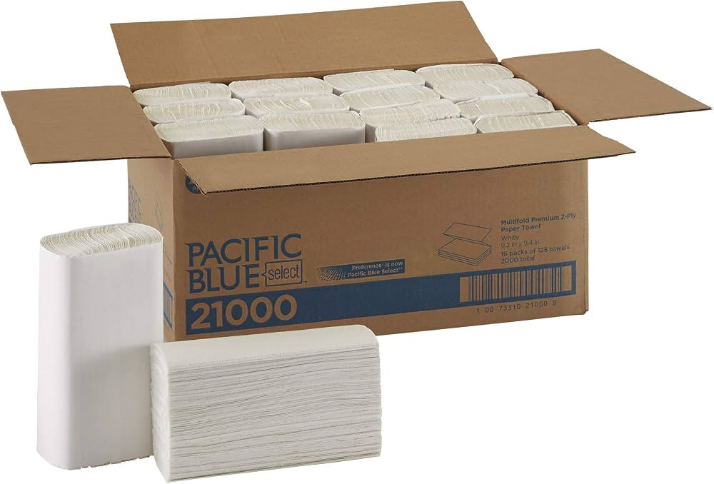 Georgia-Pacific Pacific Blue Select Multifold Premium 2-Ply Paper Towels by GP PRO (Georgia-Pacif... | Amazon (US)