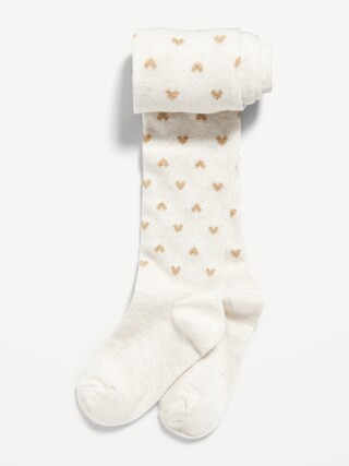 Soft-Knit Printed Tights for Toddler Girls &amp; Baby | Old Navy (US)