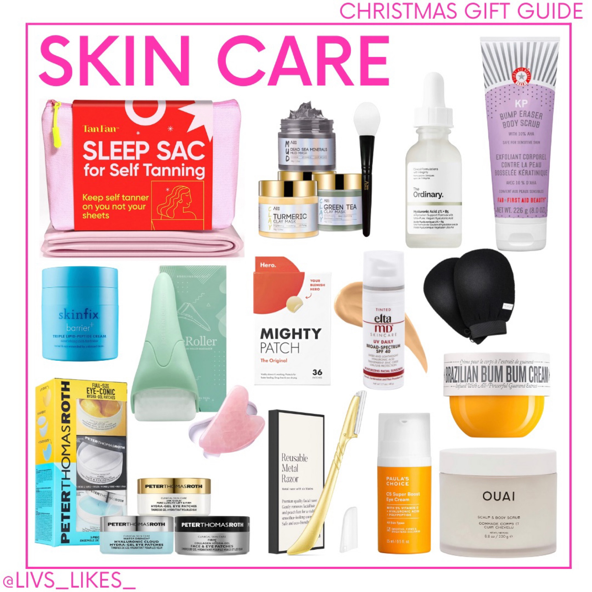 Christmas gift guide - skin care! #skincare #christmas #giftguide #forher #ltk

#LTKSeasonal #LTKHoliday #LTKbeauty