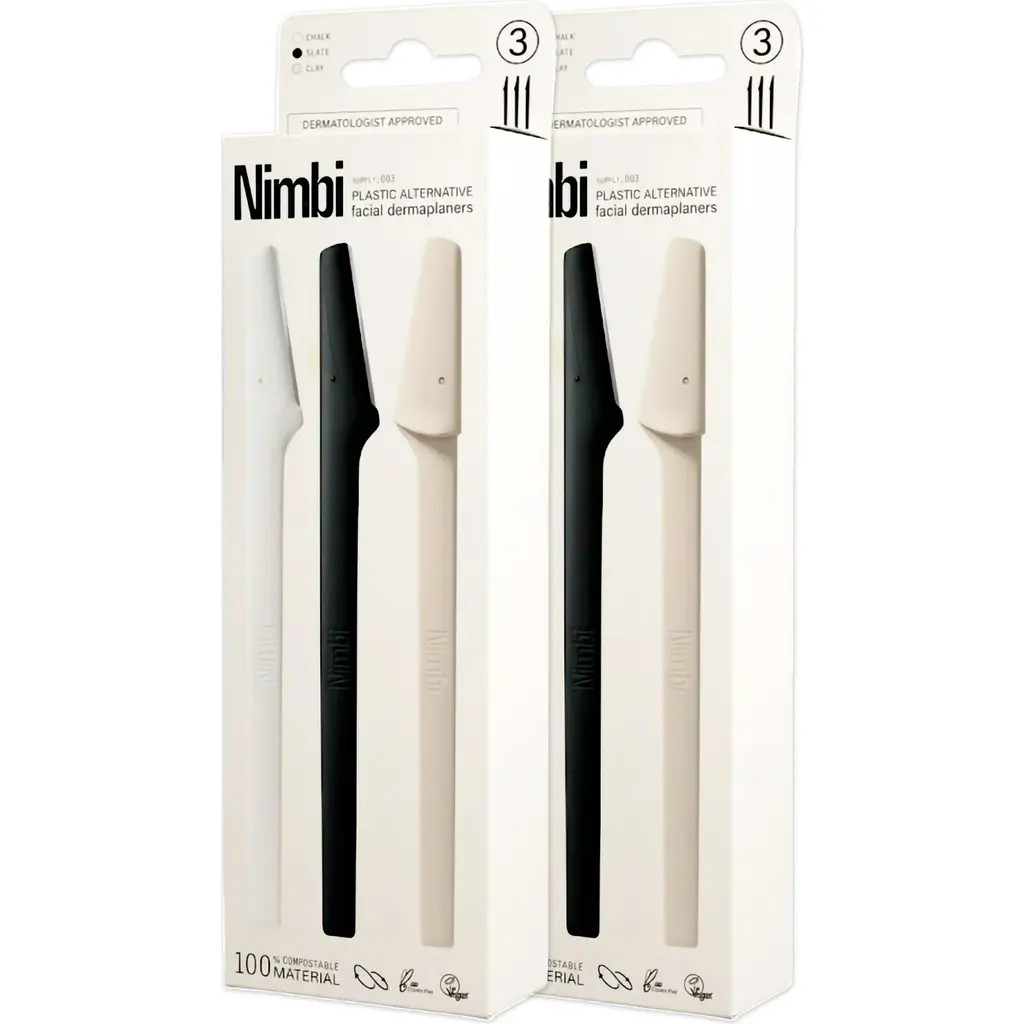 Nimbi Skin Renewal Facial Dermaplaners - 6ct in Slate/chalk/clay at Nordstrom | Nordstrom