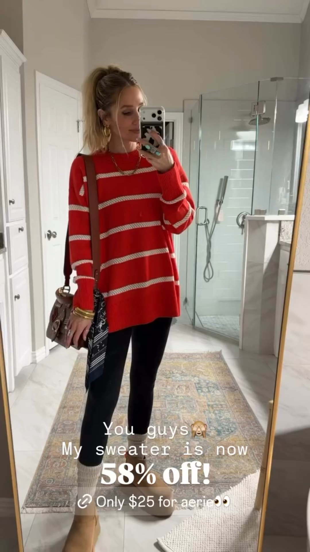 You guys🙈  My sweater is now 58% off!