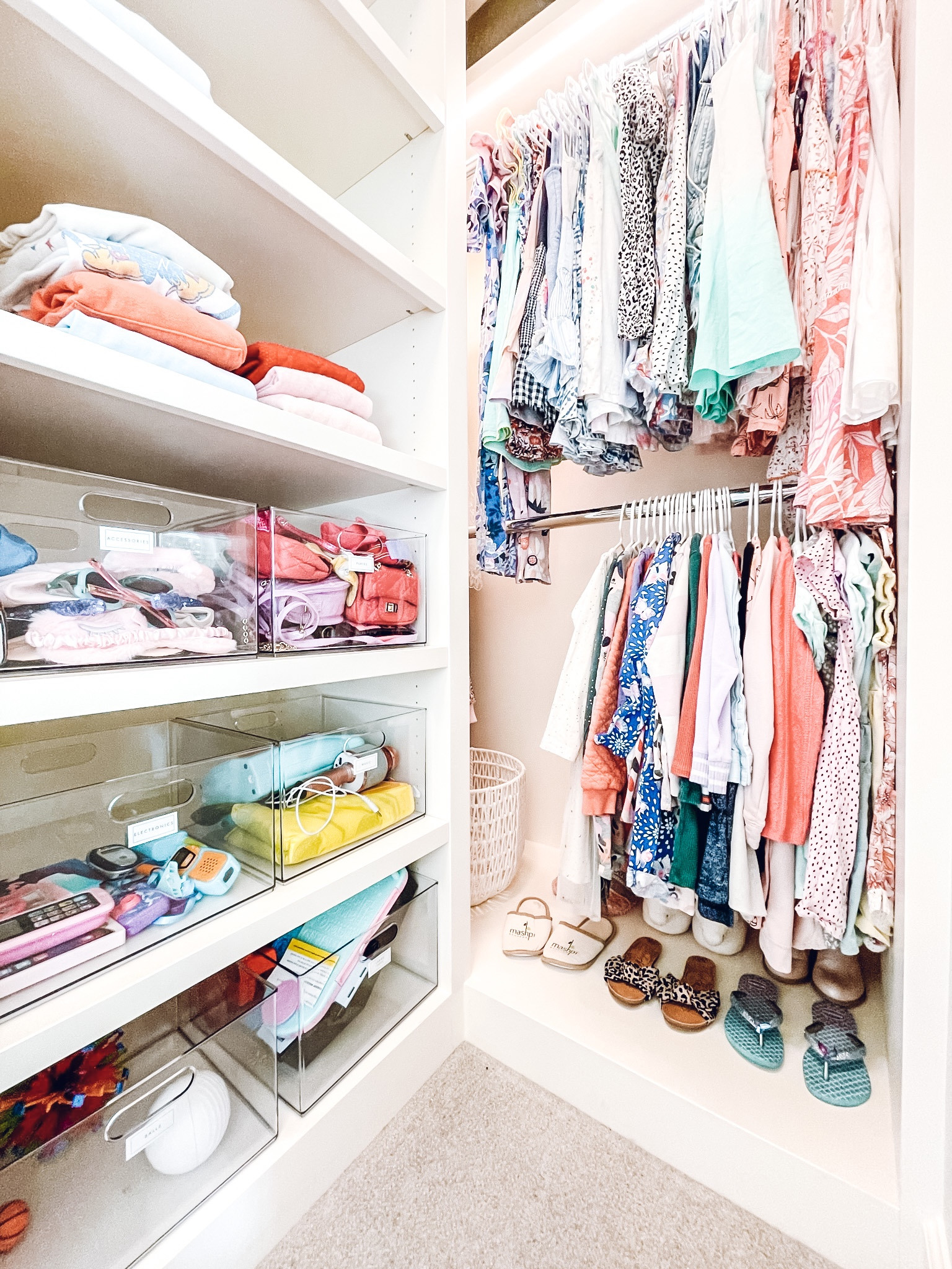 Closet organization✨ 12" x 12" x 8" All Purpose Storage Bin - Brightroom. Rope Basket Cream - Threshold. Target Girls' Relaxed Fit Long Sleeve Dress - Cat & Jack.

#LTKkids #LTKfamily #LTKhome