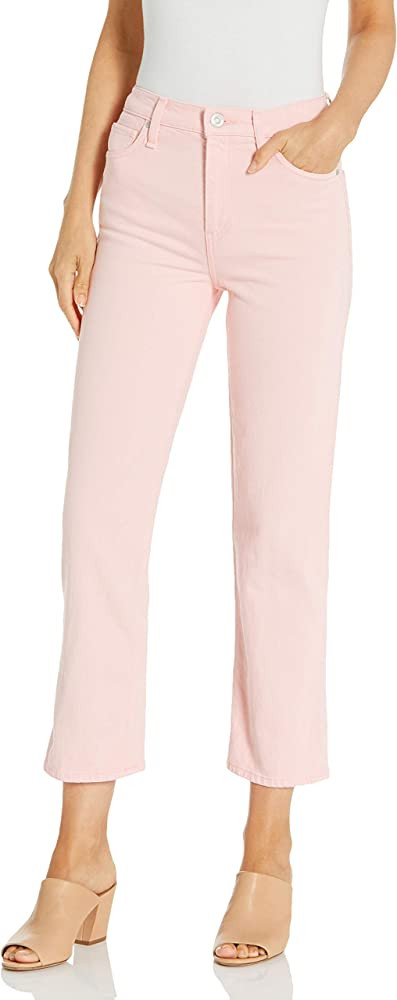 HUDSON Women's Remi High Rise, Cropped, Straight Leg Jean | Amazon (US)