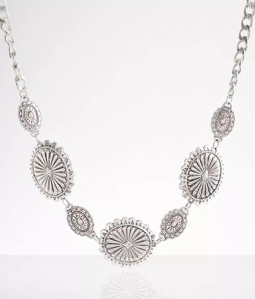 Western Glitz Statement Necklace | Buckle