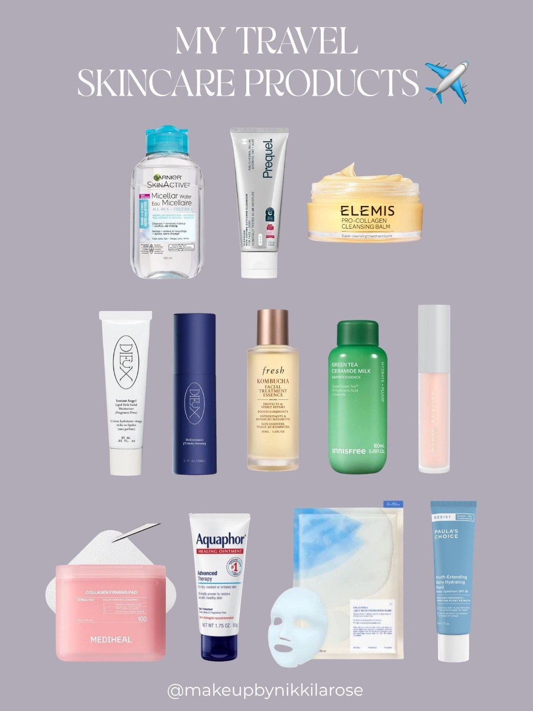 My skincare routine when I travel! ✈️

#LTKBeauty