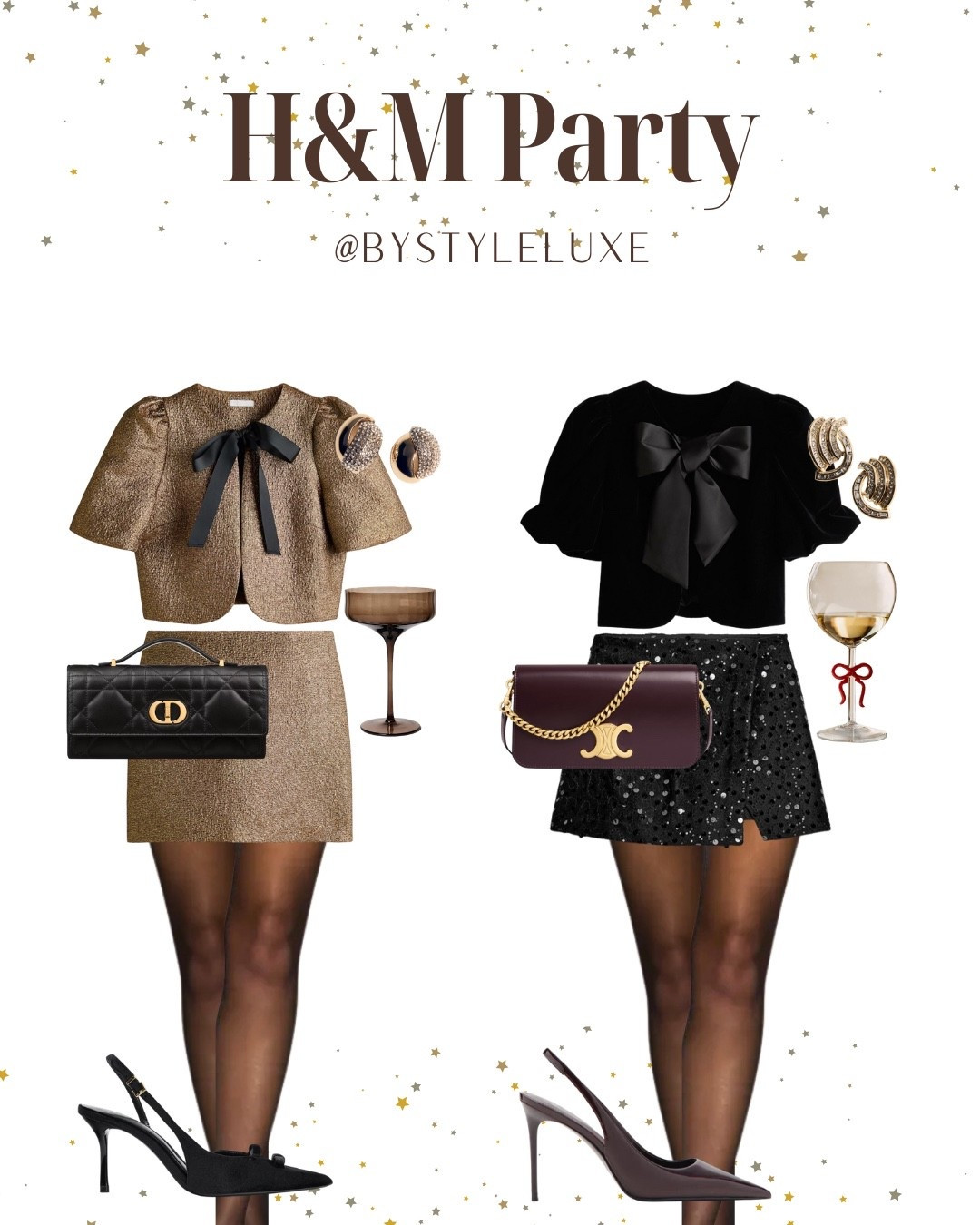 H&M - styling these gorg bow tie tops, perfect for sparkle szn. 

#partyoutfit #christmas #sequinskirt

#LTKfestive #LTKshoes #LTKpartywear