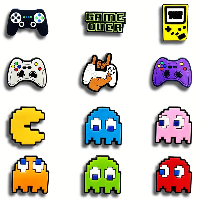 Trendy Video Game Shoe Charms Slipper Sandals Diy Shoes Pins - Temu | Temu Affiliate Program