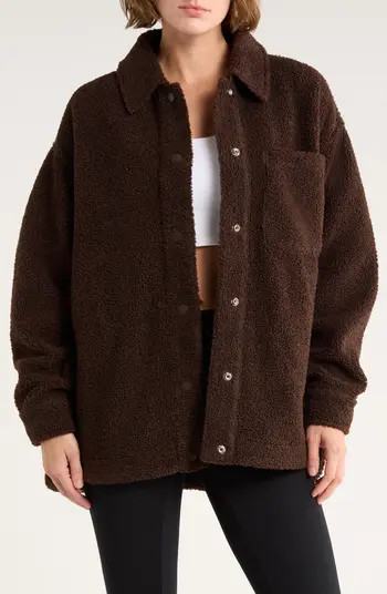 Chalet Bouclé Shirt Jacket | Nordstrom Rack