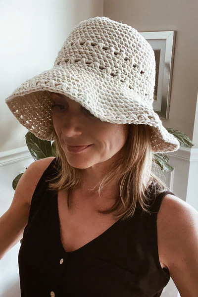 Beachside Sunhat (Crochet) | Lion Brand