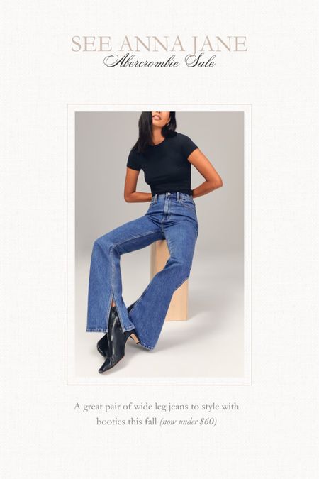 wide leg jeans from abercrombie

#LTKSale #LTKsalealert #LTKfindsunder100
