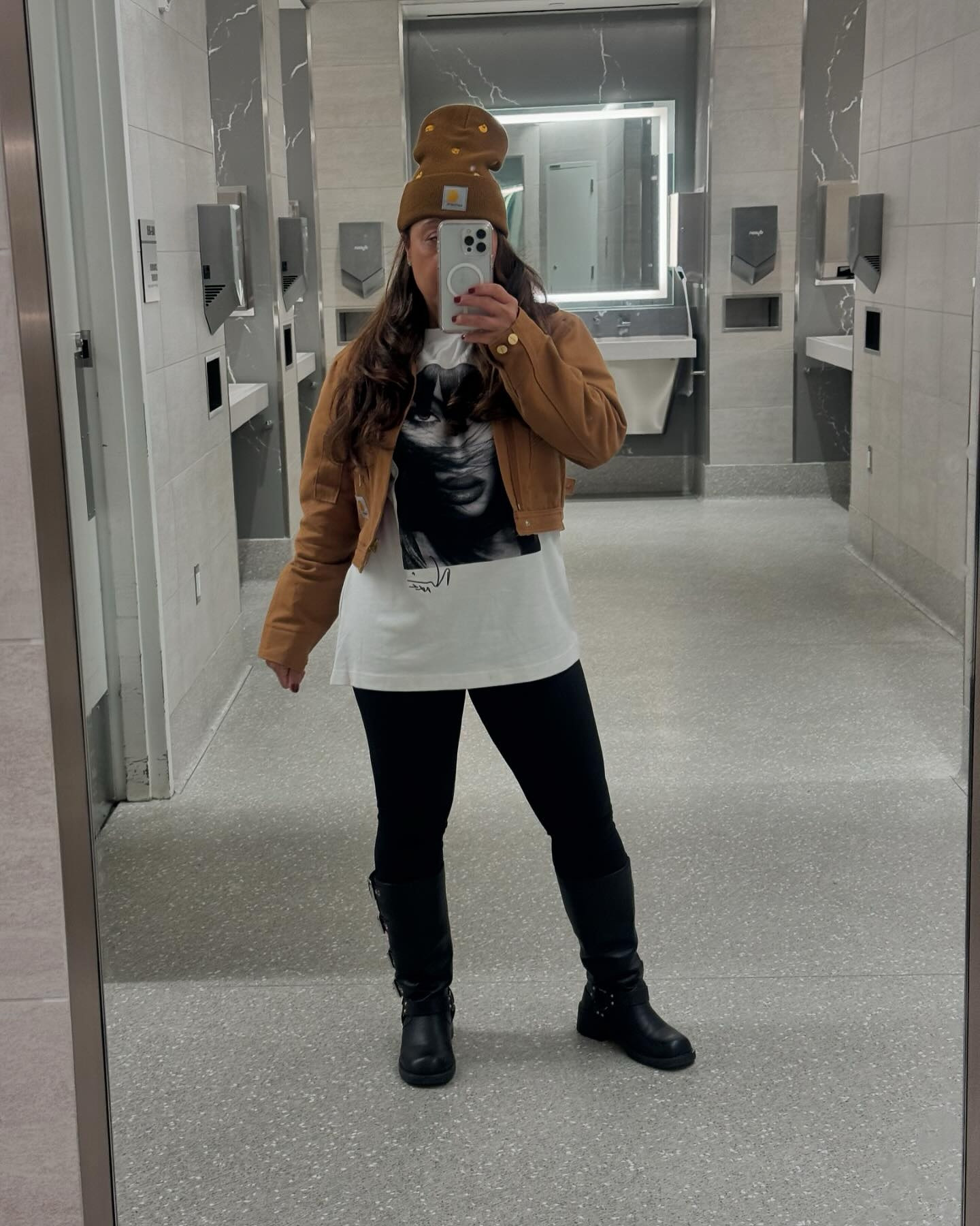 Going to an HBCU was the greatest experience of my life to date, the friends that I have encountered on this journey of life is priceless, the knowledge, love, support and guidance of being an alumni of @norfolkstateuniversity is unmatched.  To everyone that have had the pleasure of going to an @hbcualum let them know.  Happy Homecoming @norfolkstateuniversity see you on the yard.

The Fit…
•hat @carhartt 
•jacket @carhartt 
•leggings @adanola 
•boots @stevemadden 

#hbcu #homecoming #norfolkstateuniversity #fashion #swag #style #mystyle #styleinspo