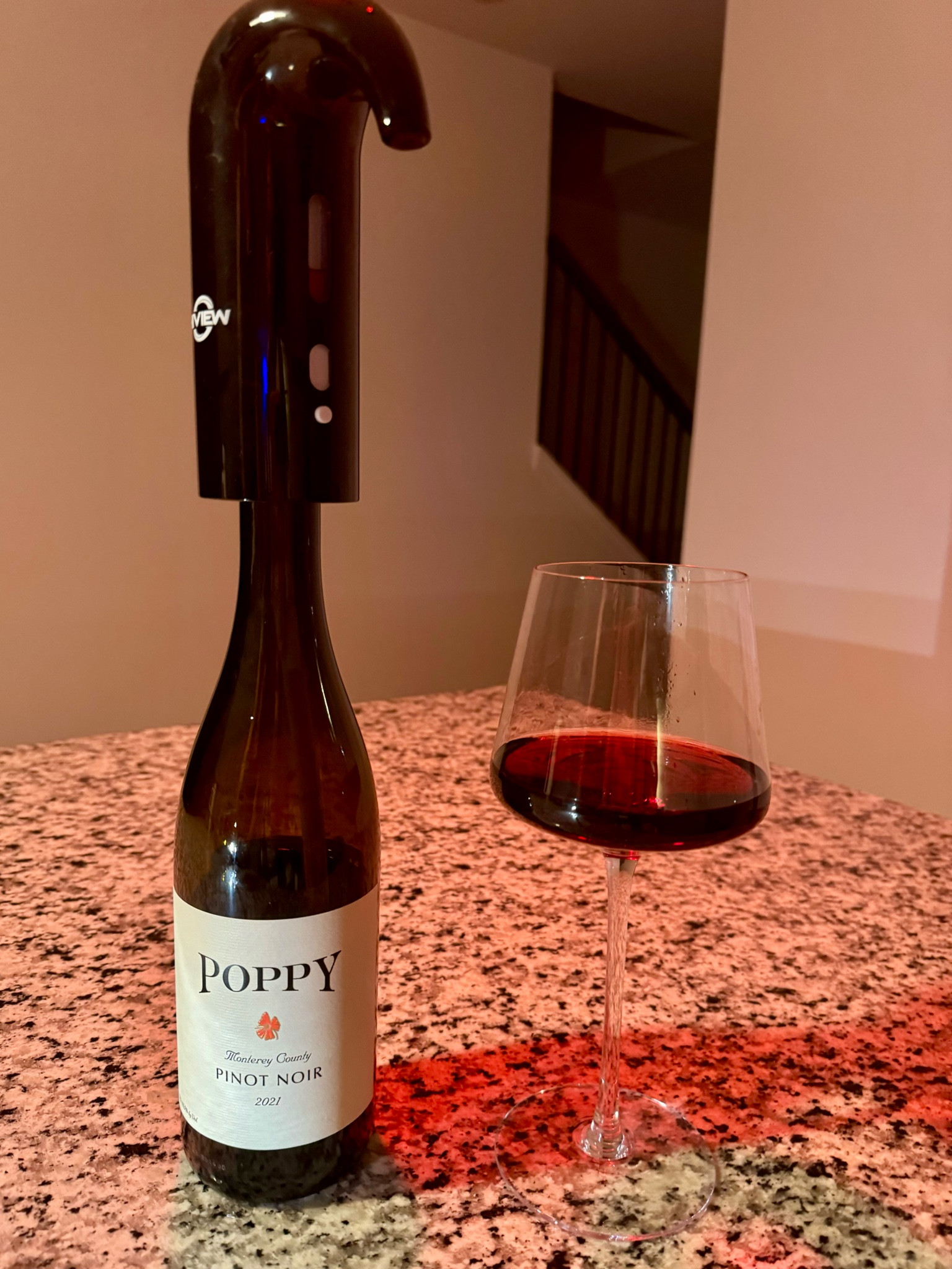 A little red wine 🍷 with the hubs after the kids are asleep. Love this aerator/dispenser + glasses! Linking my favorite mocktail alternative as well! 

#LTKhome