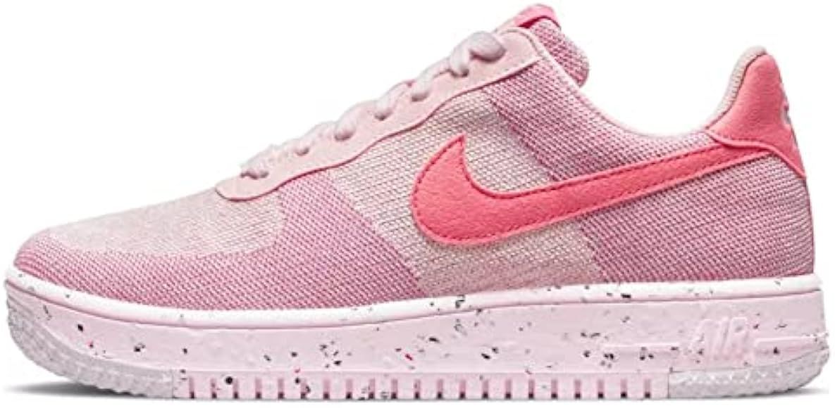 Nike AF1 Crater Flyknit Womens Size 6.5 DC7273 600 Pink | Amazon (US)