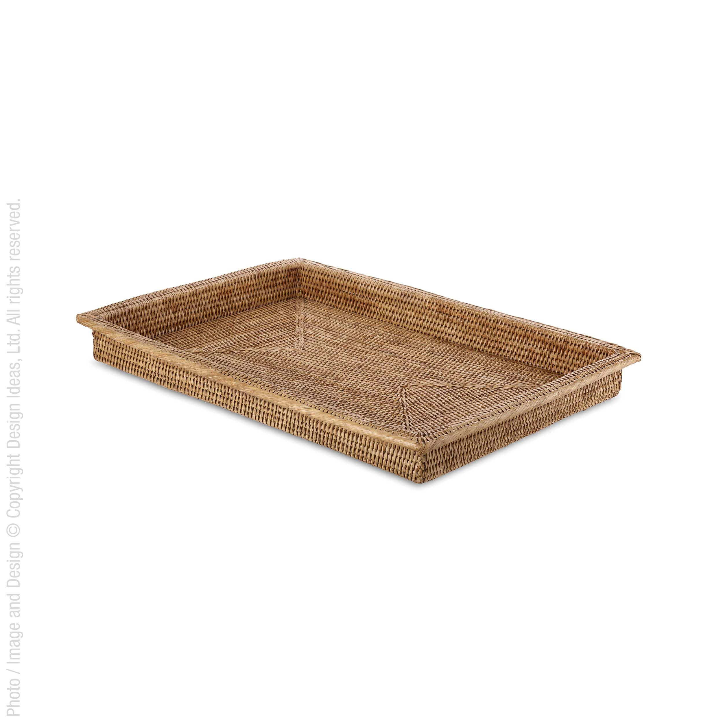 Liana™ Rattan Rectangular Tray | Texxture Home
