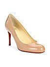 Christian Louboutin - Simple 85 Patent Leather Pumps | Saks Fifth Avenue