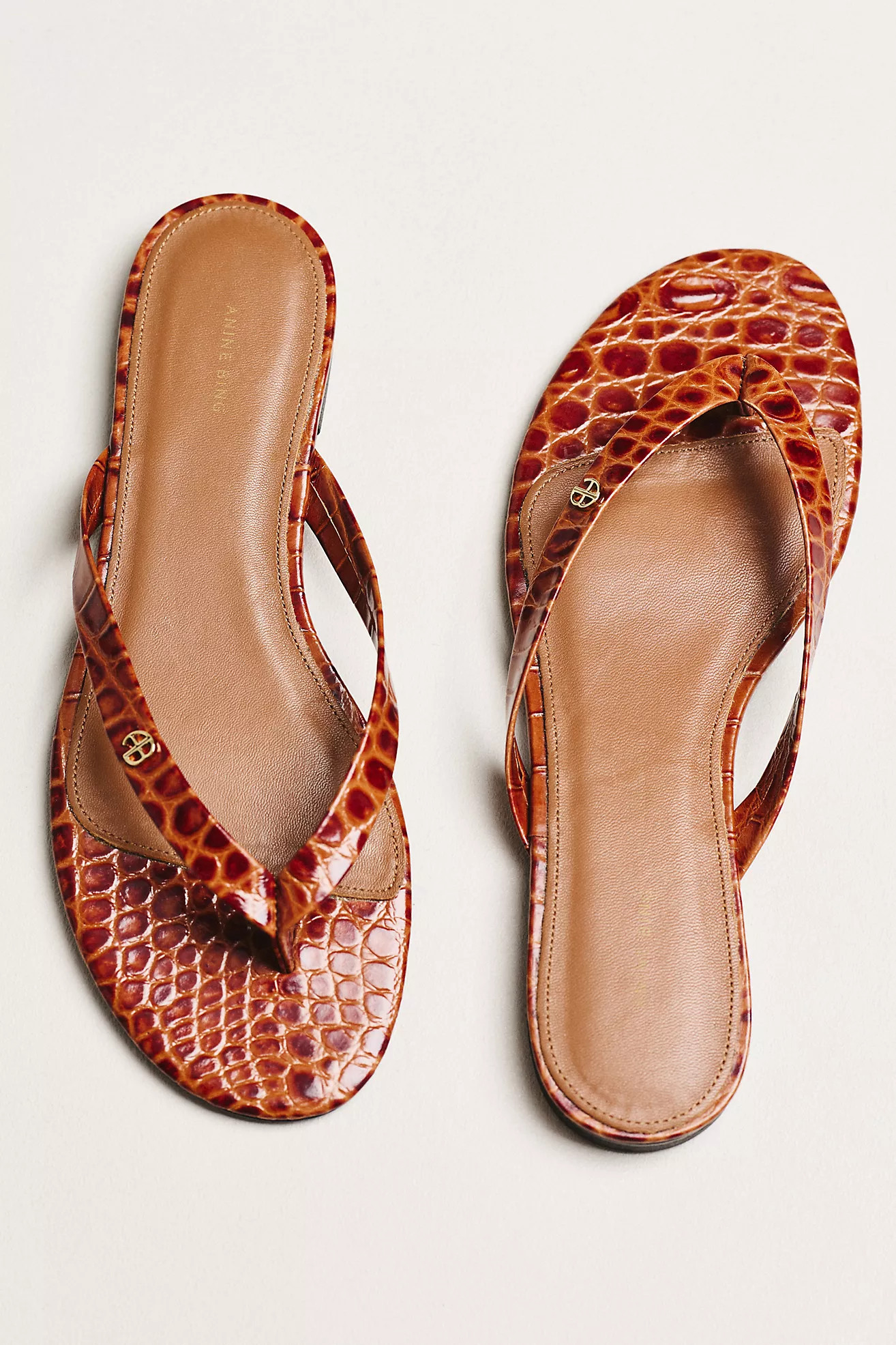 Anine Bing Noelle Thong Sandals | Anthropologie (US)