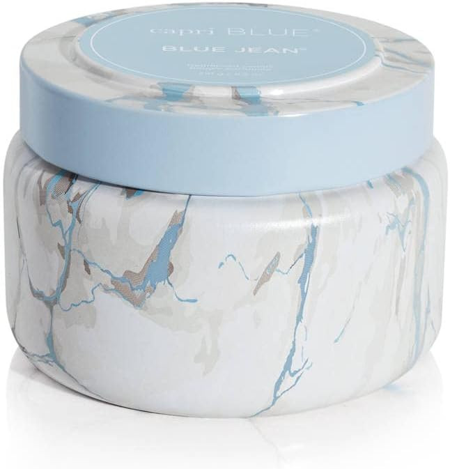 Capri Blue Modern Marble Printed Travel Tin Jar Candles - Luxury Decorative Candles for Home Scen... | Amazon (US)