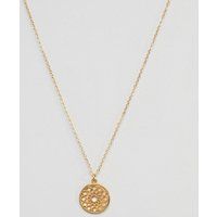 Ottoman Hands Gold Plated Chakra Pendant Necklace - Gold | ASOS ROW