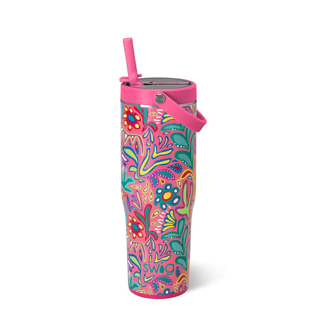 Flora Rosa To-Go Tumbler 30oz | Swig Life