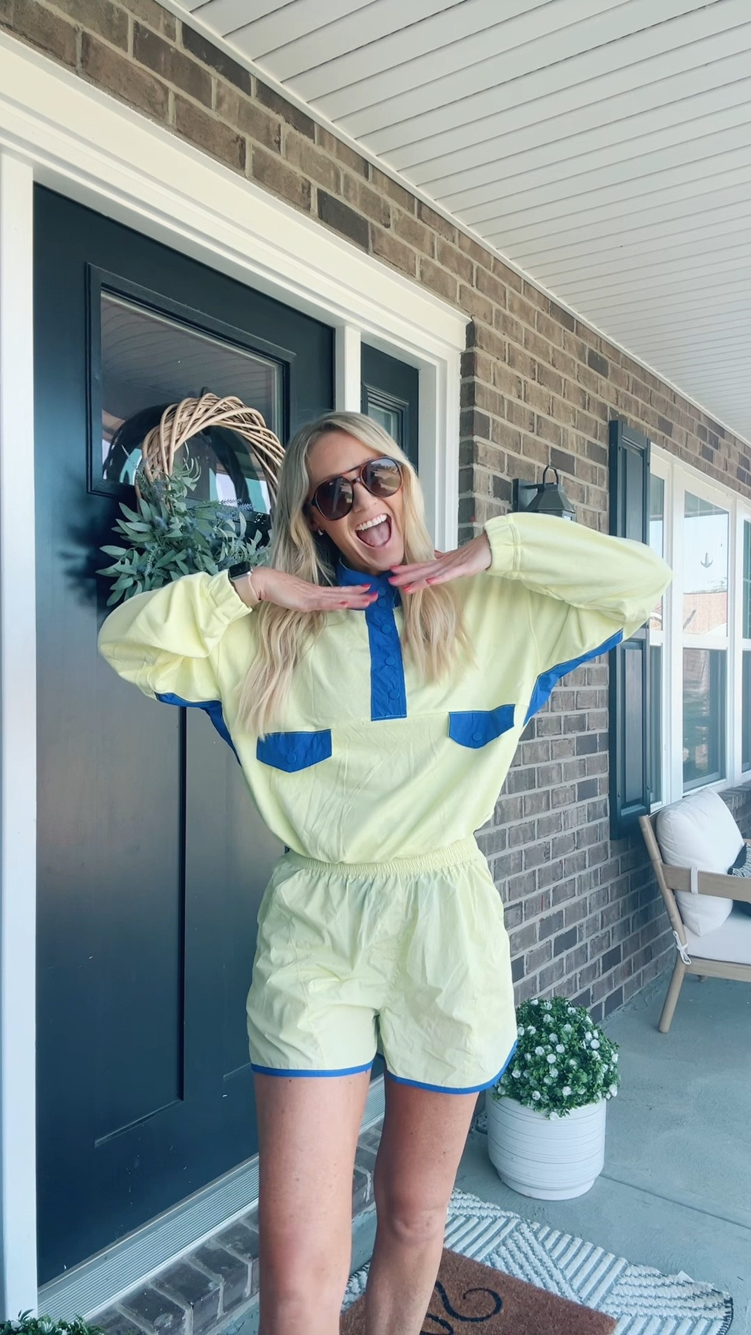 Loving this two piece tracksuit outfit !! Definitely packing for my travel outfit for our vacation ! 

#LTKFindsUnder100 #LTKFindsUnder50 #LTKTravel