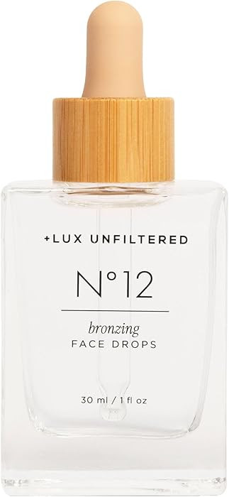+ Lux Unfiltered N°12 Face Tanning Drops - Non-Comedogenic Bronzing Drops for Face with Hyaluron... | Amazon (US)