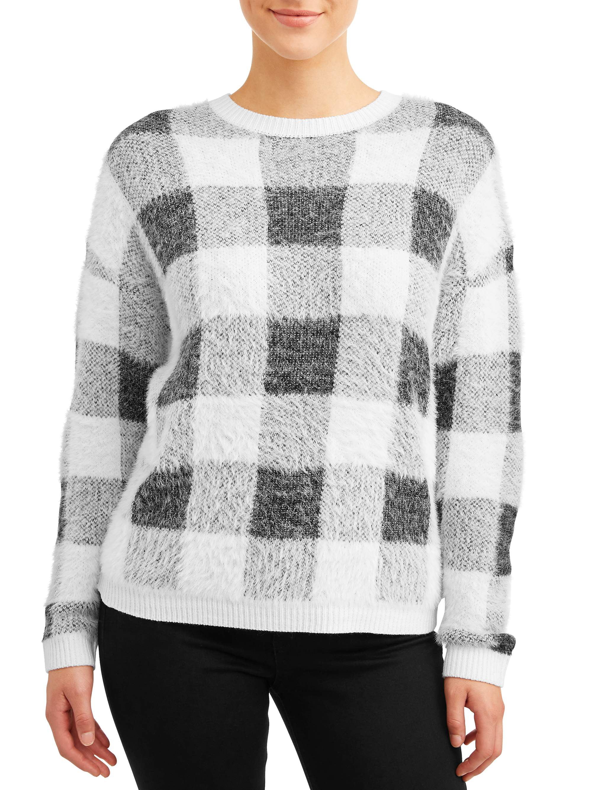 Women's Eyelash Pullover | Walmart (US)